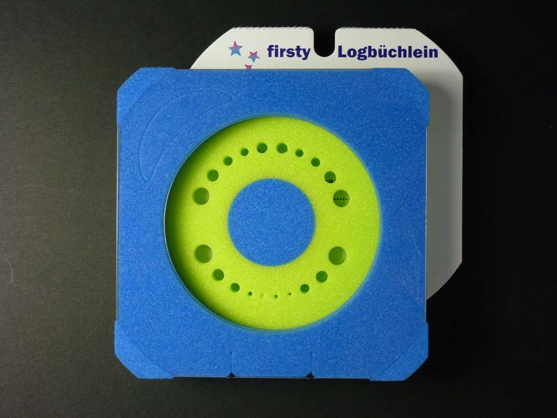 Firsty DuoColor Blauw-Lime